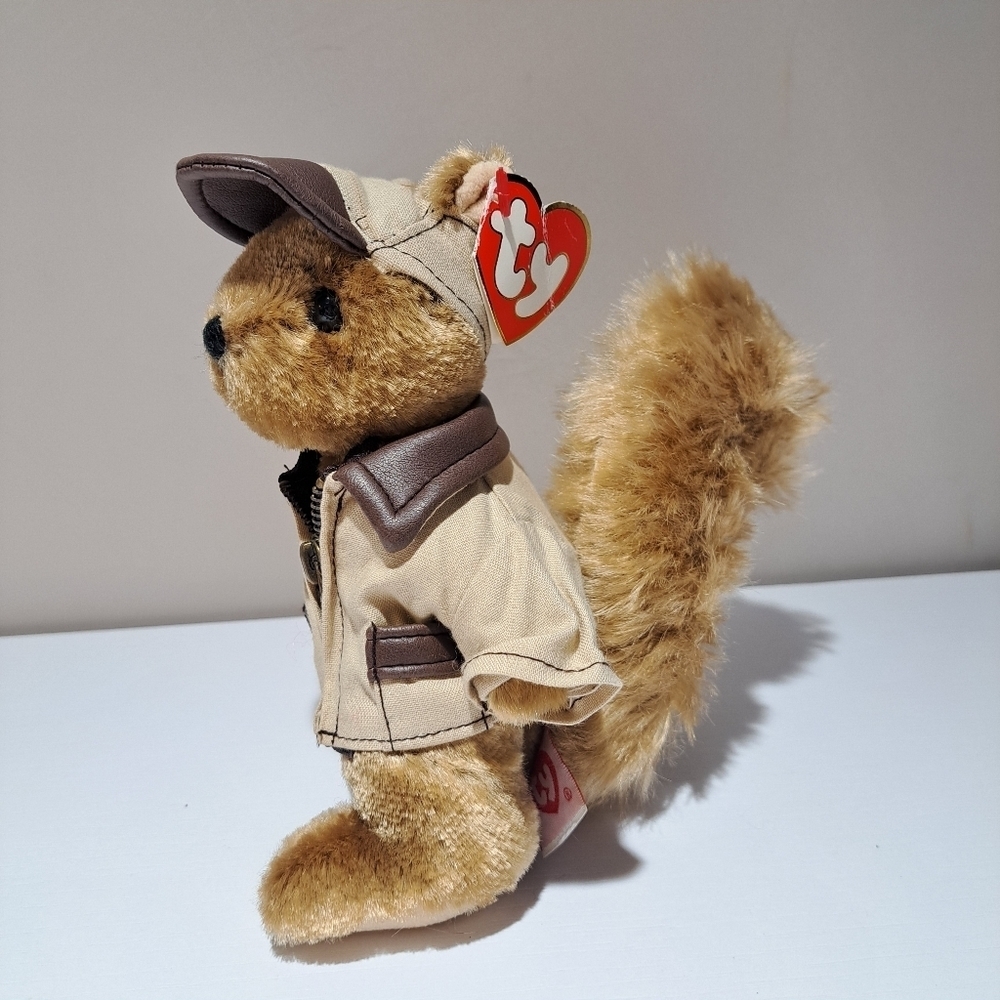 TY beanie baby Attic Treasures jointed Buck the Squirrel